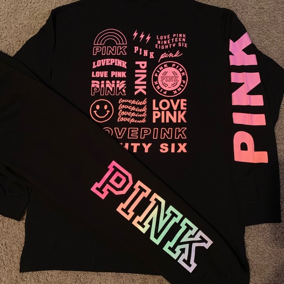 PINK Victoria's Secret Tops - NWT VS PINK CAMPUS TEE/CLASSIC PANT